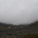 Перевал Ворткеуайв в тумане.